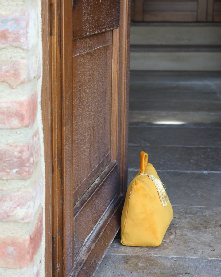 Velvet Door Stopper